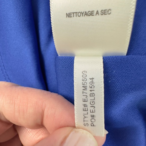 Eliza J Cobalt Blue Bodycon Strappy Cocktail Dress (6) - Picture 14 of 15